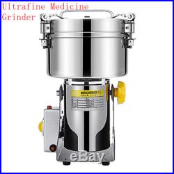 2500g Stainless Steel Powder Milling Machine Electric Herb Grain Grinder 220V