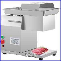 250Kg/H Stainless Steel Meat Cutting Machine 550W 3mm Blade Commercial Beef