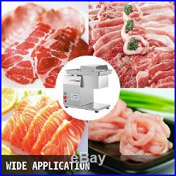 250Kg/Hour Stainless Steel Meat Cutting Machine Restaurant Beef Cutter Slicer