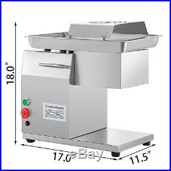 250Kg/Hour Stainless Steel Meat Cutting Machine Restaurant Beef Cutter Slicer