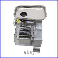 250kg/h Stainless Steel Desktop Meat Grinder Cutting Machine 110V 1100W 2.87in