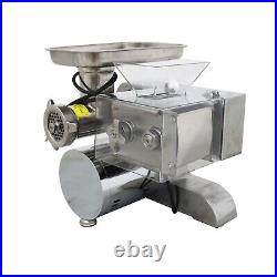 250kg/h Stainless Steel Desktop Meat Grinder Cutting Machine 110V 1100W 2.87in