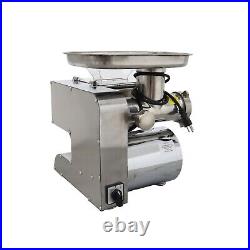 250kg/h Stainless Steel Desktop Meat Grinder Cutting Machine 110V 1100W 2.87in