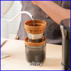 3 IN 1 Drip Coffee Machine Grinder Voffee High-Grade Stainless Steel-Adjustable