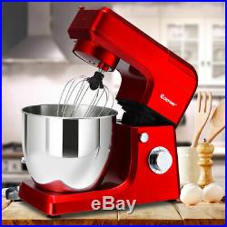 3 In 1 Upgraded Stand Mixer with 7QT Stainless Steel Bowl Meat Grinder Blender