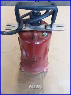 3 Phase Grinder Pump, LIBERTY mod# LSG203M, 2 HP, 208-230 V Omnivore Rusty