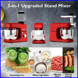 3 in 1 800W Functional Electric Stand Mixer Meat Grinder Blender Sausage Stuffer