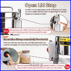 300G High-Speed Electric Grain Grinder Mill Stainless Steel for Commercial Spice