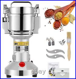 300g Grain Mill Grinder Safety Upgraded Spice Grinder Stainless Steel Machine