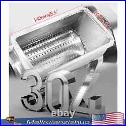 304 Stainless Steel Light Cheese Grinder For Cheese Butter Bread 0.75HP 550W NEW