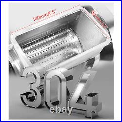 304 Stainless Steel Light Cheese Grinder For Cheese Butter Bread 0.75HP 550W NEW