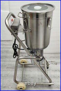 32L Stainless Steel Electric Commercial Food Crusher Chopper Grinder Machine