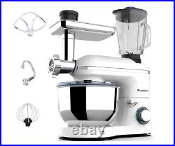 3in1 Food Stand Mixer Stainless Steel Bowl Meat Grinder Blender Juicer 6QT Speed