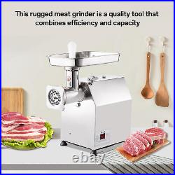 402lb/h Commercial Electric Meat Grinder Mincer Heavy Duty Sausage Stuffer