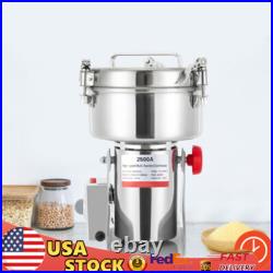 5.51 lbs Electric Grain beans Mill Grist Mill Corn Grinder Stainless Steel 4500W 5.51 lbs Electric Grain beans Mill Grist Mill Corn Grinder Stainless Steel 4500W