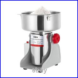 5.51 lbs Electric Grain beans Mill Grist Mill Corn Grinder Stainless Steel 4500W