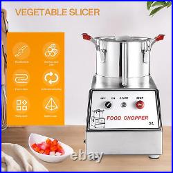 5 L Electric Food Chopper Electric Stainless Steel Processor Meat Grinder Mixer