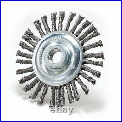5 Pack 5 x 5/8-11 Stringer Bead Wire Wheel Stainless Steel For Angle Grinder
