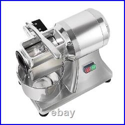 550W Electric Cheese Grater Butter Bread Bran Shredder Grinder Stainless Steel
