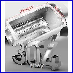 550W Electric Cheese Grater Cheese Grinder Stainless Steel For Butter Bread