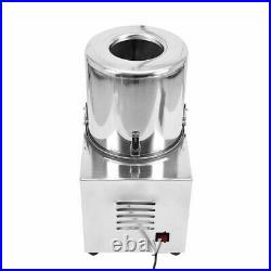 550W Vegetable Chopper Meat Grinder with Baffle Commercial Food Processor Machine