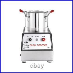 5L Electric Food Chopper Electric Stainless Steel Processor Meat Grinder Mixer N 5L Electric Food Chopper Electric Stainless Steel Processor Meat Grinder Mixer N