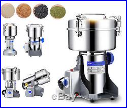 600-2500g 220V Electric Grain Grinder Mill Powder Herb Cereal Wheat Flour