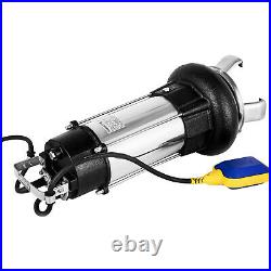 6340GPHSump Pump 1.5HP Industrial Sewage Cutter Grinder Cast iron Submersible