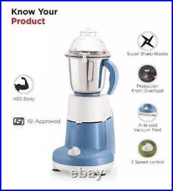 750W Food Processor Chopper Mixer 3 Speed Grinder With Stainless Steel Jars CA