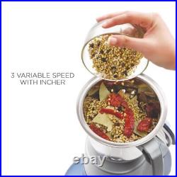 750W Mixer Grinder 4 Stainless Steel Jars With Speed Incher 50Hz For kitchen