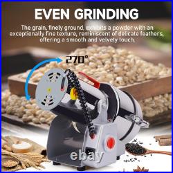 750g Grain Mill Grinder 2800W Electric Stainless Steel Grain Grinder High-Spe