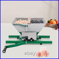 7L Stainless Steel Fruit Crusher Pulper Masher Grinder Apple Juice Wine Cider