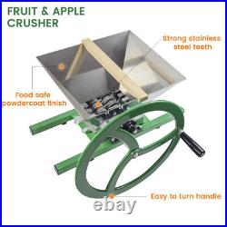7L Stainless Steel Manual Juicer Grinder Fruit Scratter Fruit and Apple Crusher