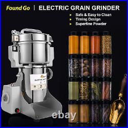 800G Electric Grain Mill 28.22Oz/800G Commercial Grain Grinder Stainless Steel P