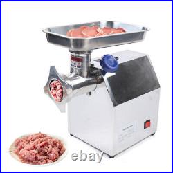 850W Commercial Electric Meat Grinder Machine Cross Whirlwind Type Blades170kg/H