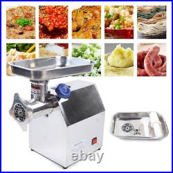 850W Commercial Electric Meat Grinder Mincer Sausage Stuffer Stainless Steel #12