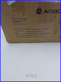 AAOBOSI Electric Meat Grinder 3000W Heavy Duty Stainless Steel Meat Mincer wit AAOBOSI Electric Meat Grinder 3000W Heavy Duty Stainless Steel Meat Mincer wit
