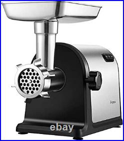 AAOBOSI Electric Meat Grinder? 3000W Max? Heavy Duty Stainless Steel Meat Min