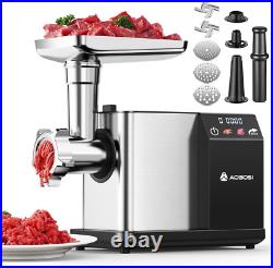 AAOBOSI Meat Grinder Electric 3000W Max with Touch Color Screen, Auto-Reverse AAOBOSI Meat Grinder Electric 3000W Max with Touch Color Screen, Auto-Reverse