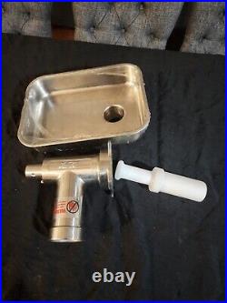 ALFA Stainless Steel Meat Grinder Attachment (See All Pics)