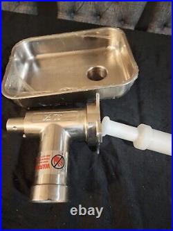 ALFA Stainless Steel Meat Grinder Attachment (See All Pics)