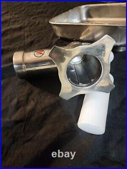 ALFA Stainless Steel Meat Grinder Attachment (See All Pics)