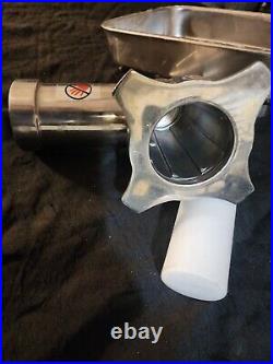 ALFA Stainless Steel Meat Grinder Attachment (See All Pics)