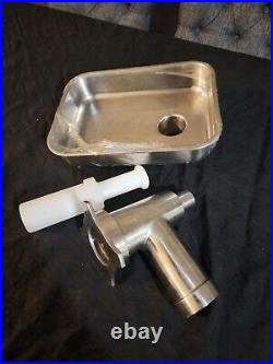 ALFA Stainless Steel Meat Grinder Attachment (See All Pics)