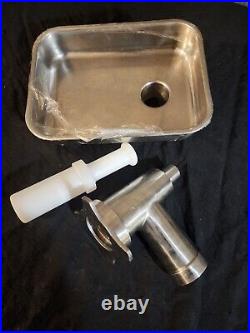 ALFA Stainless Steel Meat Grinder Attachment (See All Pics)