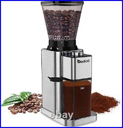 Adjustable Electric Coffee Grinder Stainless Steel for Optimal Flavor