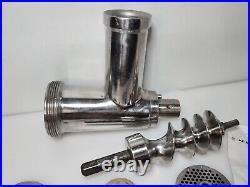 American Eagle AE-G22S Meat Grinder STAINLESS STEEL Attachments (As pictured)