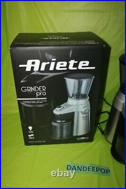 Ariete-Delonghi 3017 Electric Coffee Grinder-Professional Heavy Duty Stainless