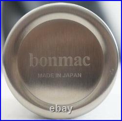 BONMAC Coffee mill CM-02S Ceramic hand grinder Made in Japan Silver OMa