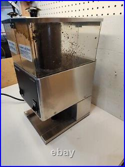 BUNN Coffee Grinder Low Profile Dual Hopper Stainless Commercial LPG-2E Video